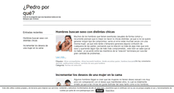 Desktop Screenshot of pedroporque.com